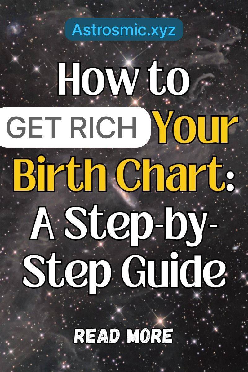 use birth chart and get rich